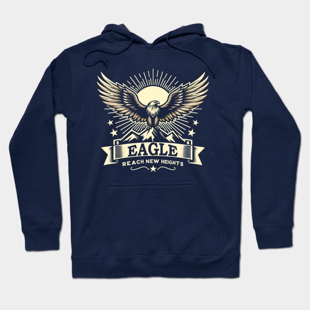 Reach New Heights Hoodie by FreshIdea8